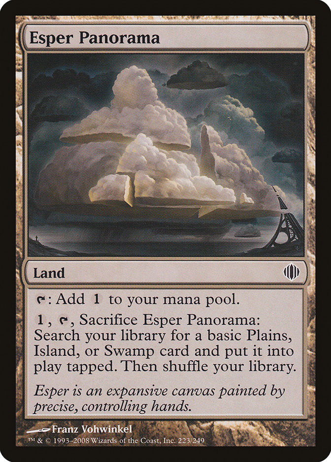 Esper Panorama [Shards of Alara] [Foil]