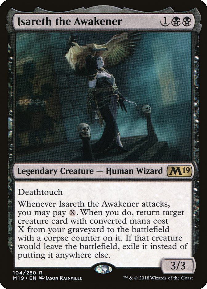 Isareth the Awakener [Core Set 2019] [Foil]