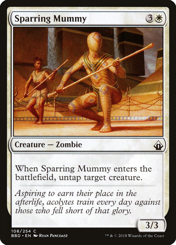 Sparring Mummy [Battlebond] [Foil]
