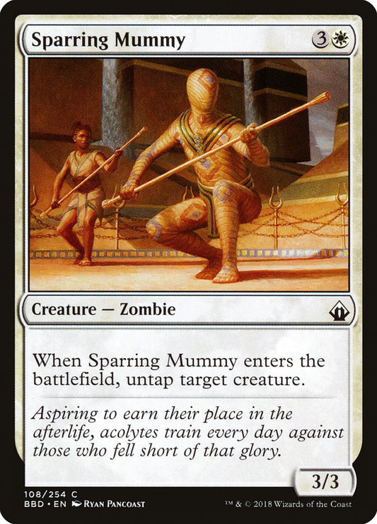 Sparring Mummy [Battlebond] [Foil]