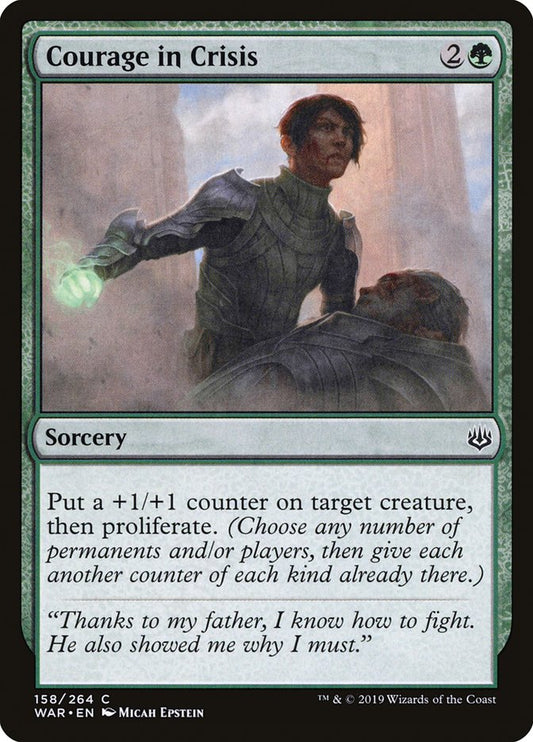 Courage in Crisis [War of the Spark] [Foil]