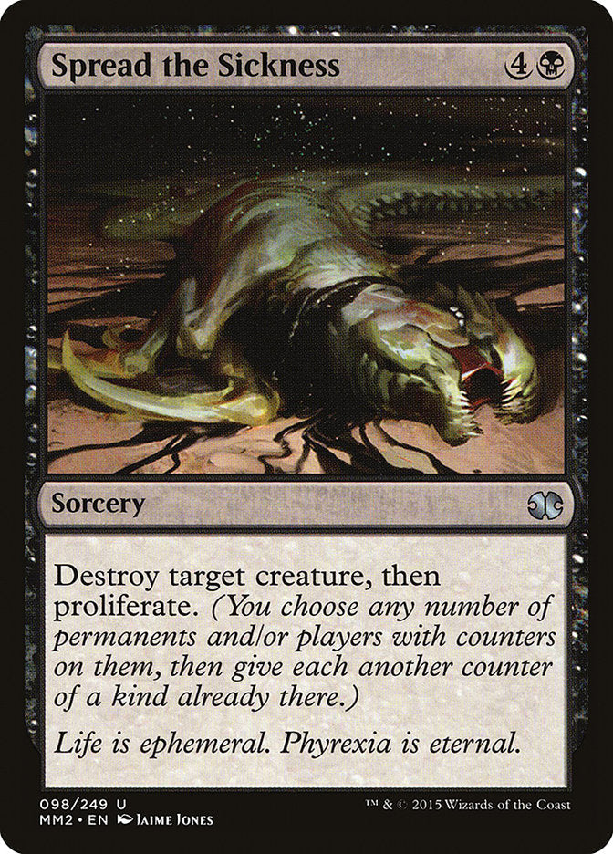 Spread the Sickness [Modern Masters 2015] [Foil]