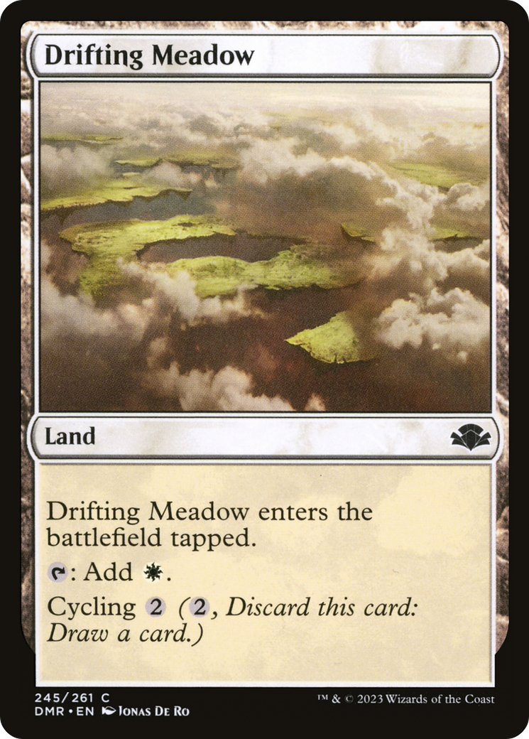 Drifting Meadow [Dominaria Remastered] [Foil]