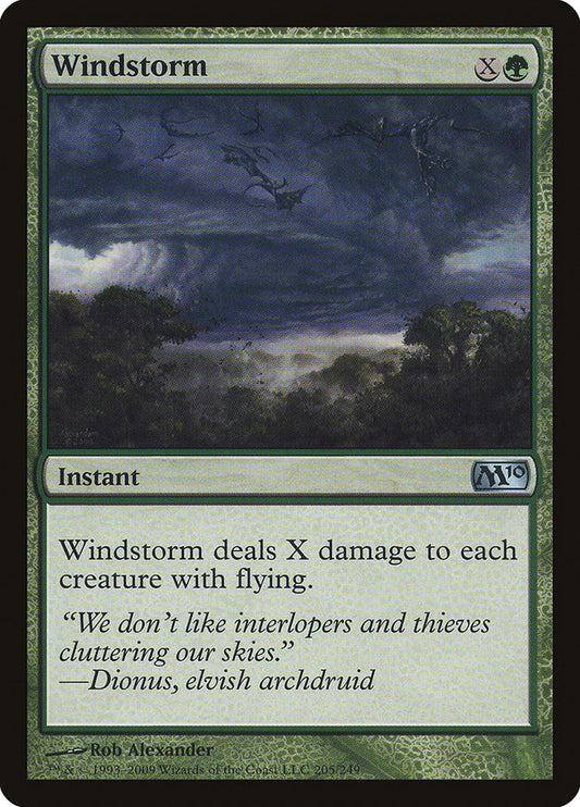 Windstorm [Core Set 2010] [Foil]