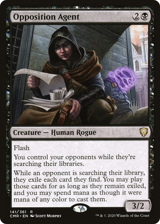 Opposition Agent (Promo Pack) [Murders at Karlov Manor Promos] [Foil]