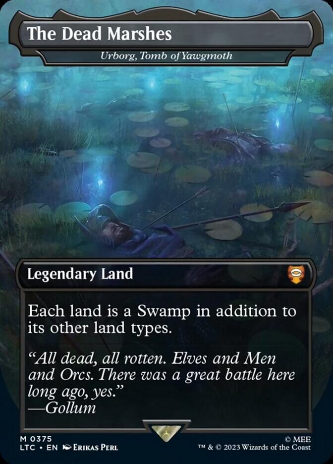 The Dead Marshes - Urborg, Tomb of Yawgmoth [The Lord of the Rings: Tales of Middle-Earth Commander] [Foil]