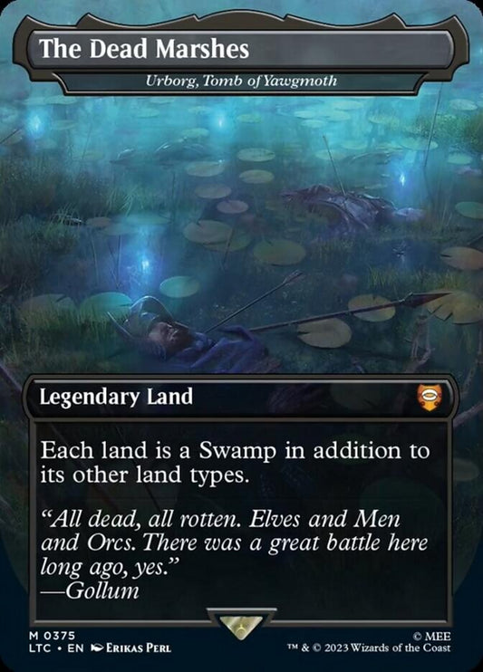 The Dead Marshes - Urborg, Tomb of Yawgmoth [The Lord of the Rings: Tales of Middle-Earth Commander] [Foil]