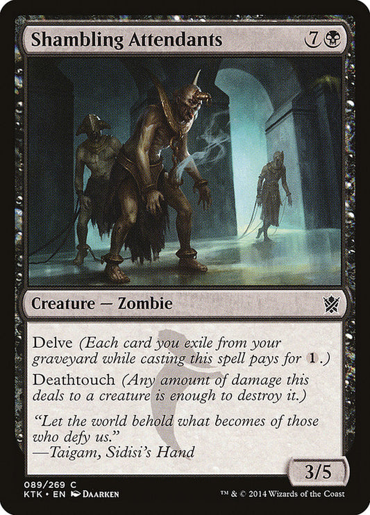 Shambling Attendants [Khans of Tarkir] [Foil]
