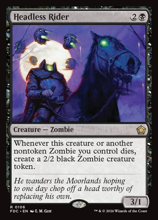 Headless Rider [Foundations Commander]
