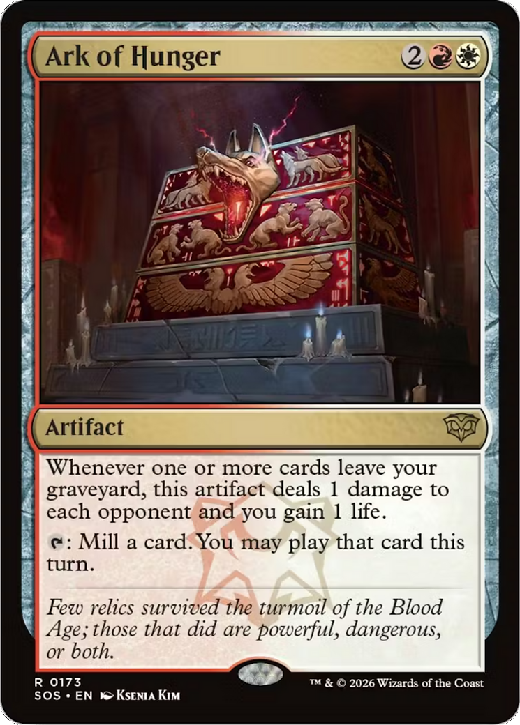 Ark of Hunger [Secrets of Strixhaven] [Foil]