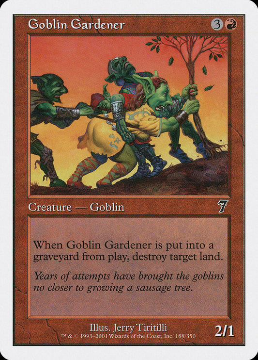 Goblin Gardener [Seventh Edition] [Foil]