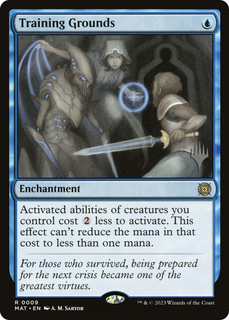 Training Grounds [Murders at Karlov Manor Promos] [Foil]