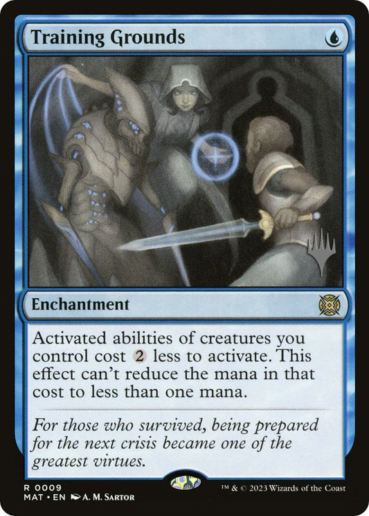 Training Grounds [Murders at Karlov Manor Promos] [Foil]