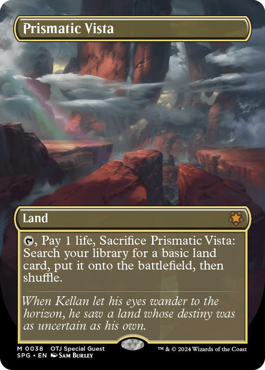 Prismatic Vista (Borderless) [Outlaws of Thunder Junction Special Guests] [Foil]