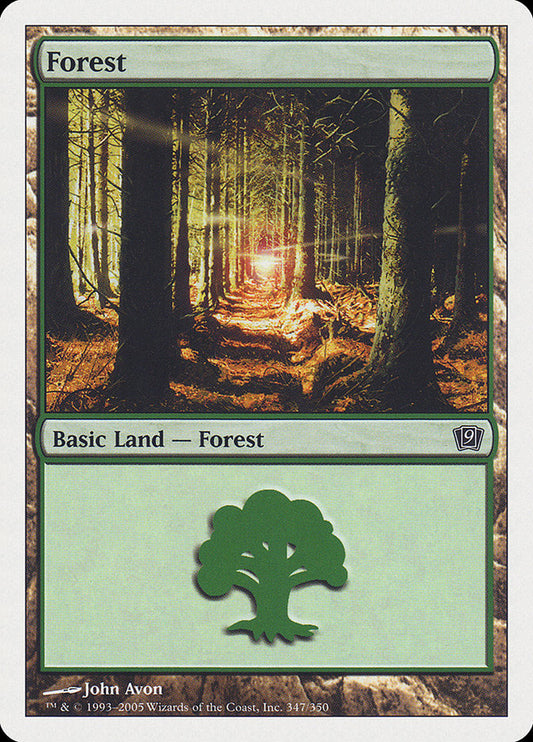 Forest (347) [Ninth Edition] [Foil]