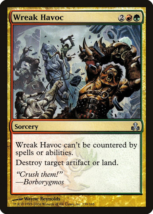 Wreak Havoc [Guildpact] [Foil]