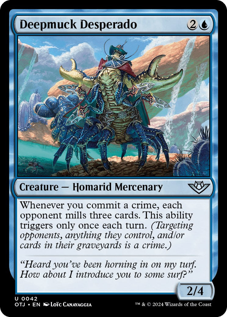 Deepmuck Desperado [Outlaws of Thunder Junction] [Foil]