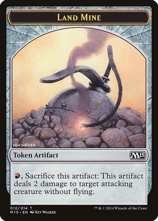 Land Mine Token [Core Set 2015 Tokens]