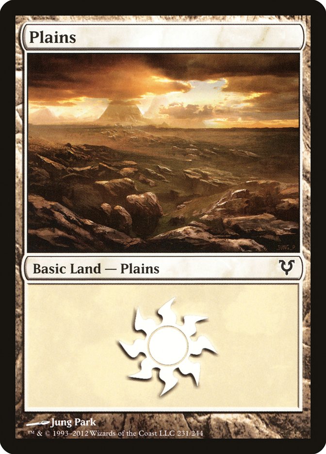 Plains (231) [Avacyn Restored] [Foil]