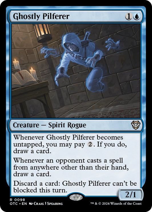 Ghostly Pilferer [Outlaws of Thunder Junction Commander]