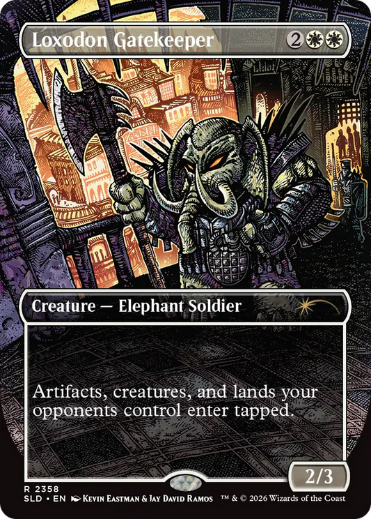 Loxodon Gatekeeper (2358) [Secret Lair Drop Series] [Foil]
