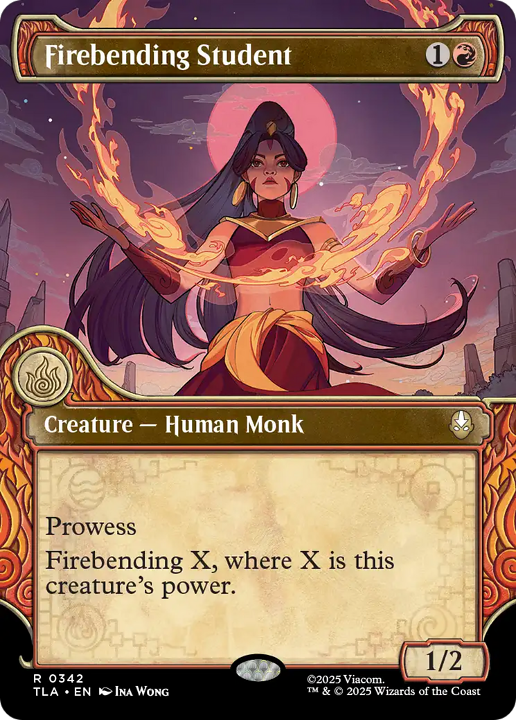 Firebending Student (Showcase) [Avatar: The Last Airbender] [Foil]