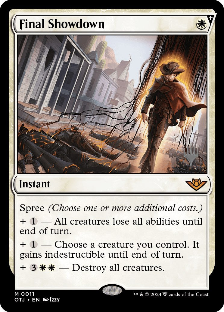 Final Showdown (Promo Pack) [Outlaws of Thunder Junction Promos] [Foil]