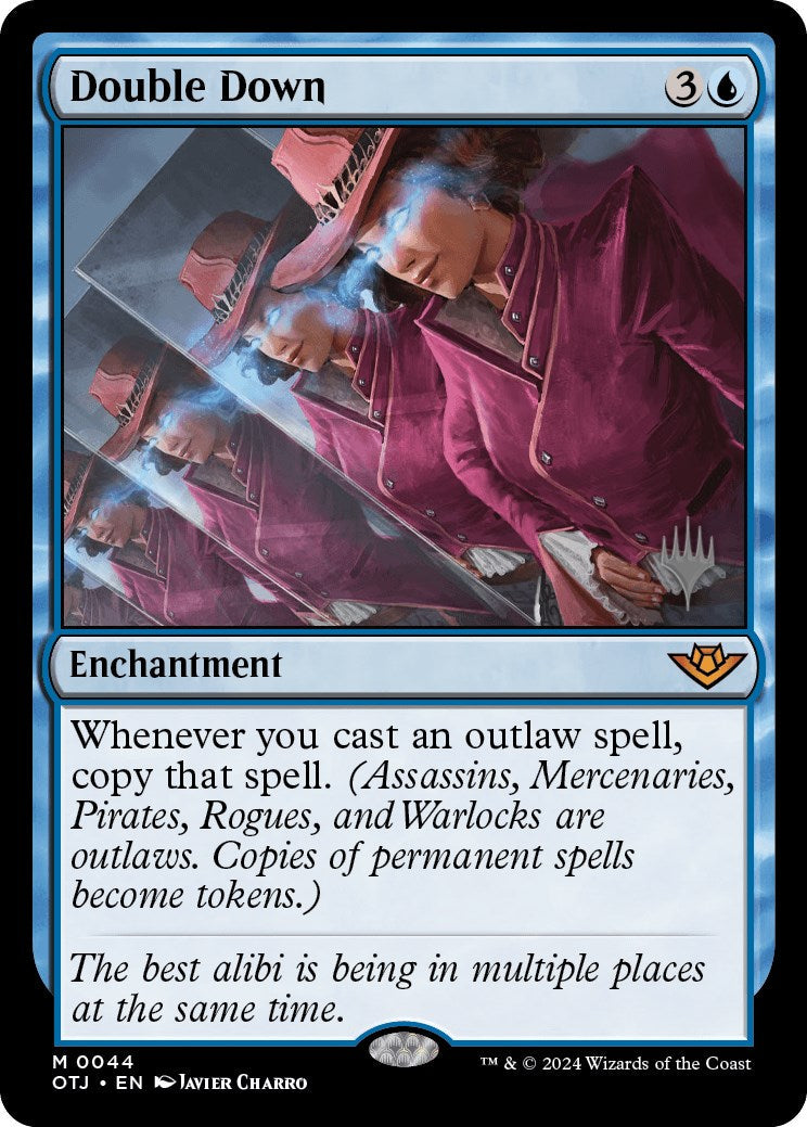 Double Down (Promo Pack) [Outlaws of Thunder Junction Promos] [Foil]