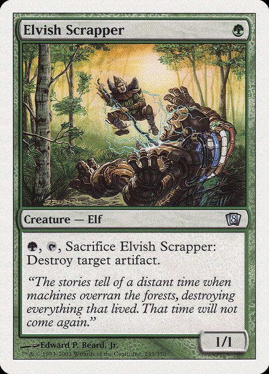 Elvish Scrapper [Eighth Edition] [Foil]