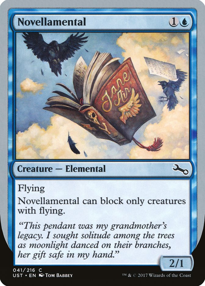 Novellamental ("This pendant was...") [Unstable] [Foil]