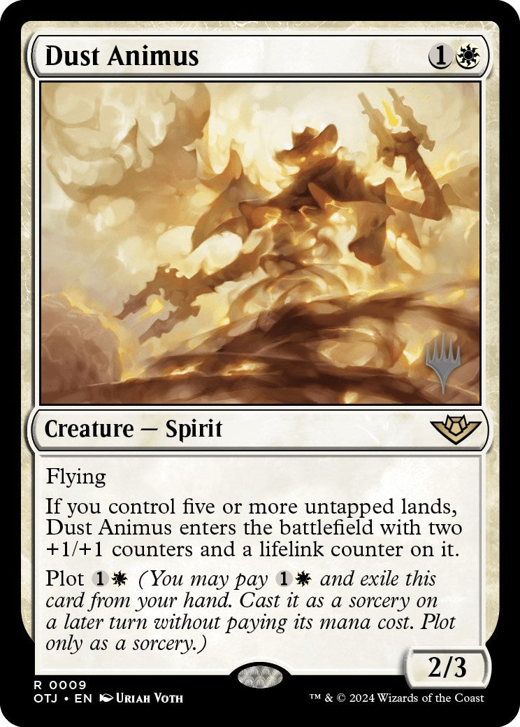 Dust Animus (Promo Pack) [Outlaws of Thunder Junction Promos] [Foil]