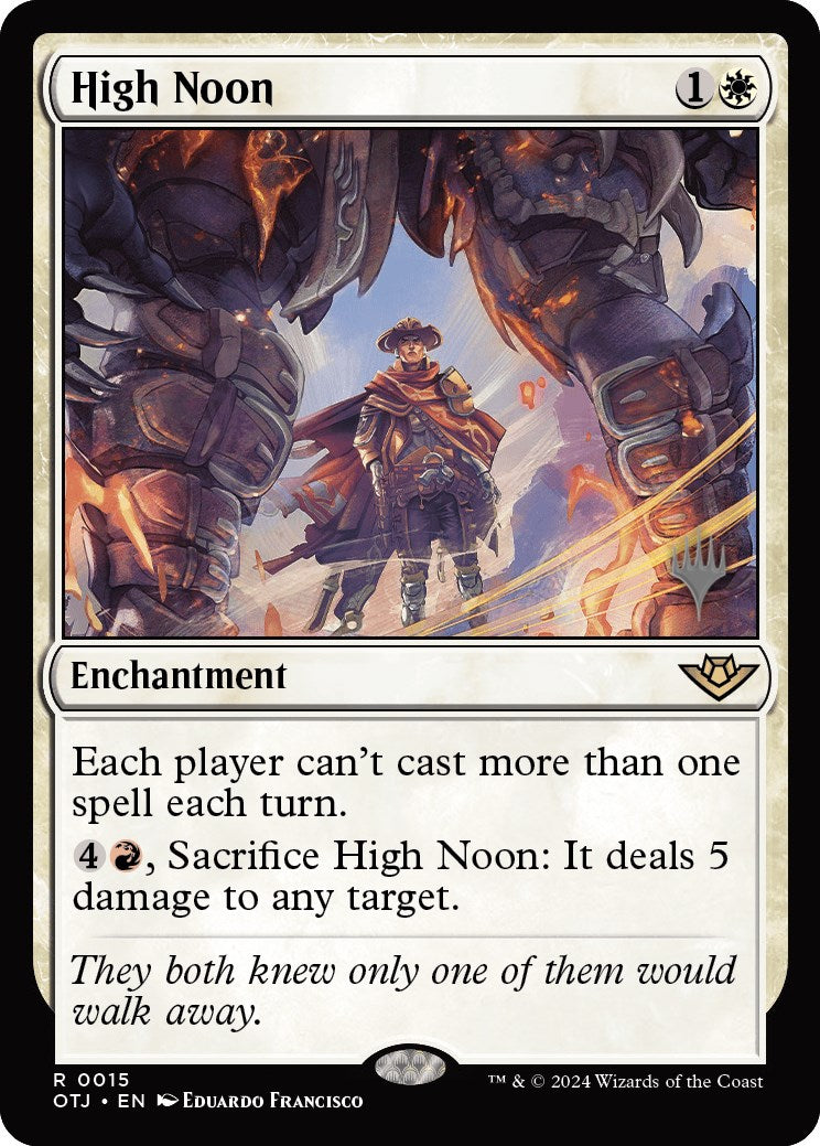 High Noon (Promo Pack) [Outlaws of Thunder Junction Promos] [Foil]