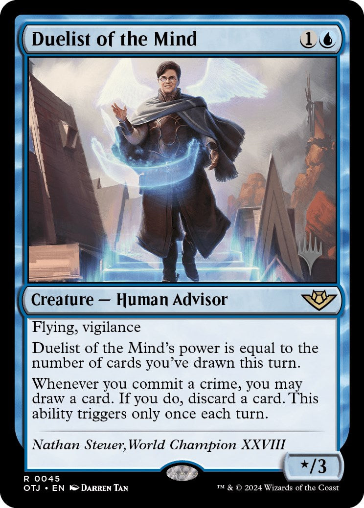 Duelist of the Mind (Promo Pack) [Outlaws of Thunder Junction Promos] [Foil]