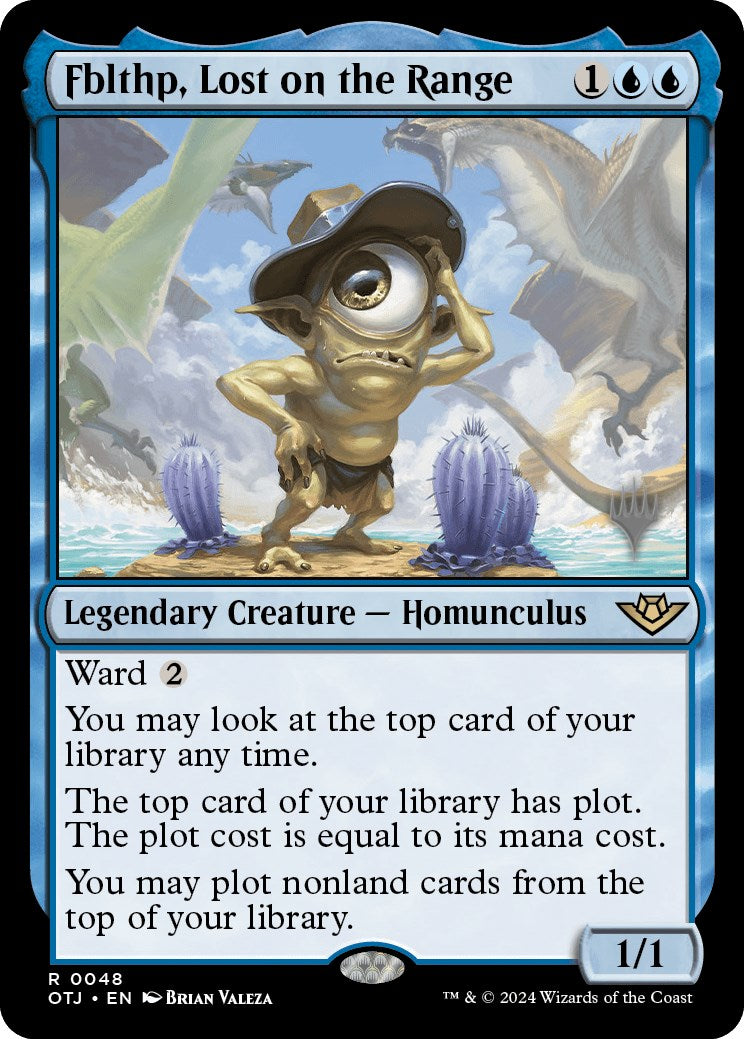Fblthp, Lost on the Range (Promo Pack) [Outlaws of Thunder Junction Promos] [Foil]