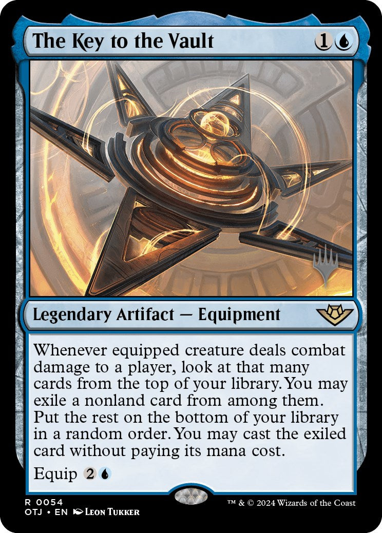 The Key to the Vault (Promo Pack) [Outlaws of Thunder Junction Promos] [Foil]