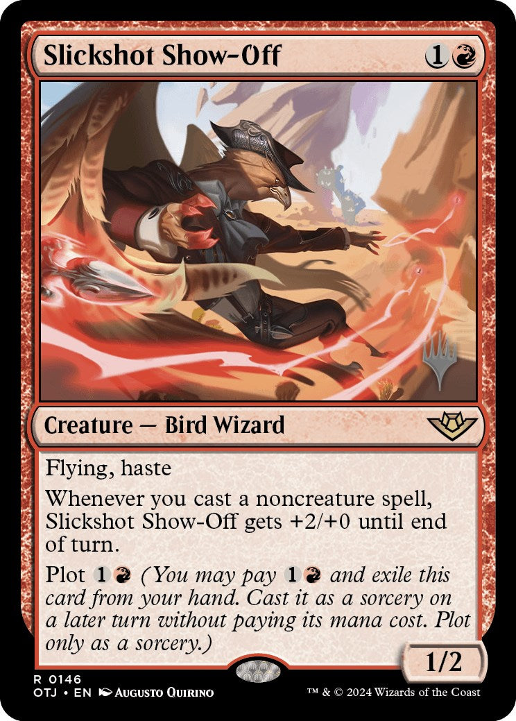 Slickshot Show-Off (Promo Pack) [Outlaws of Thunder Junction Promos] [Foil]