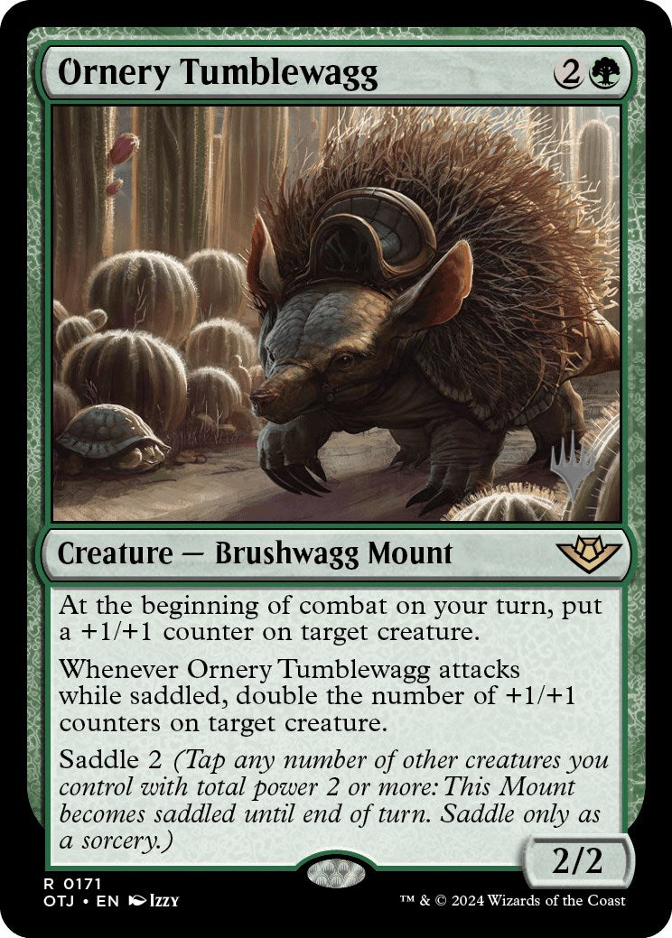 Ornery Tumblewagg (Promo Pack) [Outlaws of Thunder Junction Promos] [Foil]