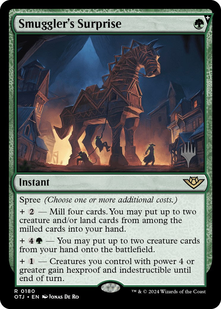 Smuggler's Surprise (Promo Pack) [Outlaws of Thunder Junction Promos] [Foil]