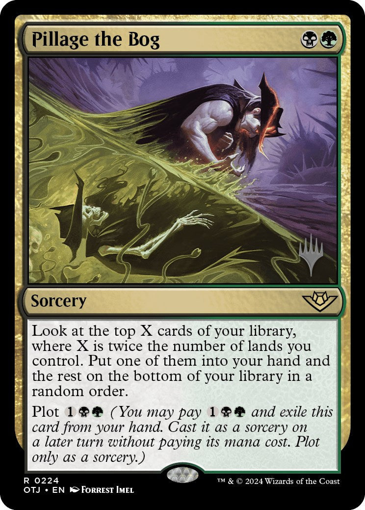 Pillage the Bog (Promo Pack) [Outlaws of Thunder Junction Promos] [Foil]