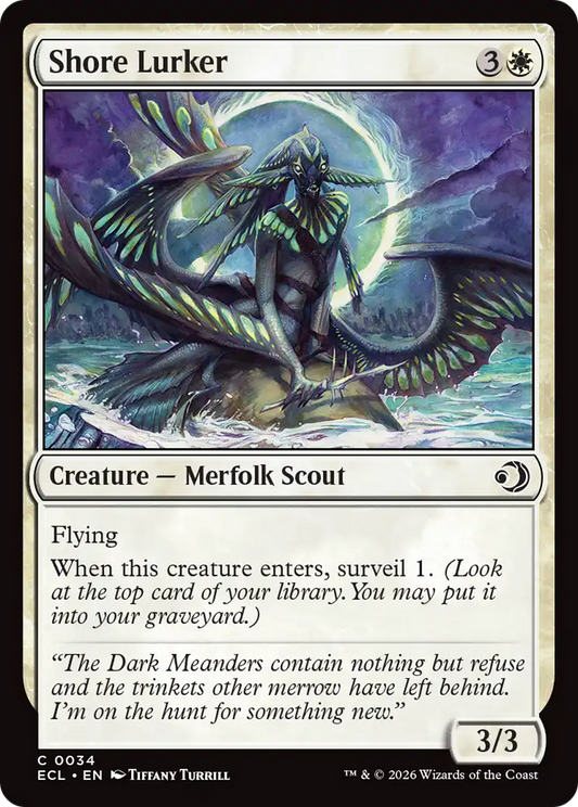 Shore Lurker [Lorwyn Eclipsed] [Foil]