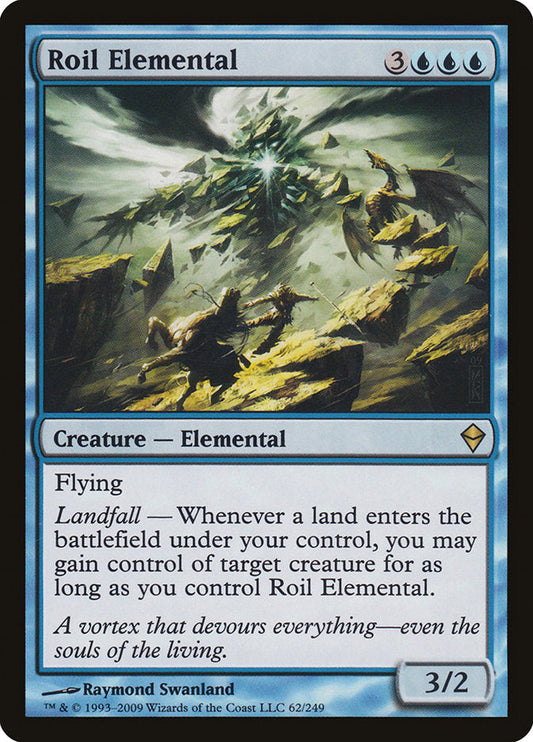 Roil Elemental [Zendikar] [Foil]