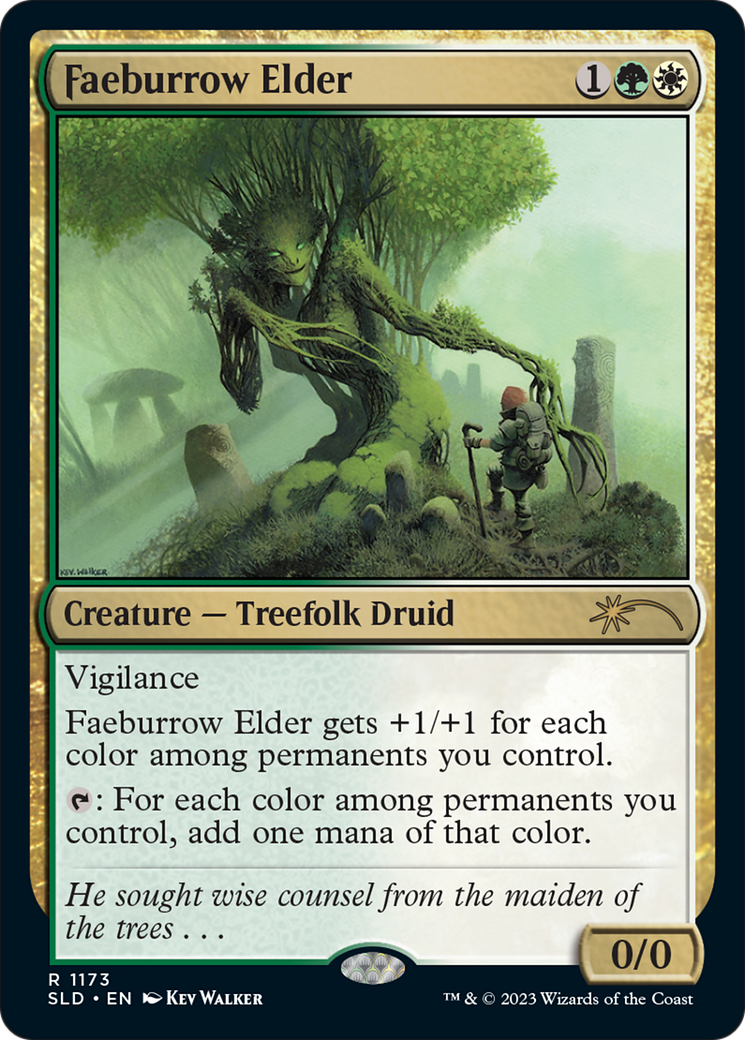 Faeburrow Elder [Secret Lair Drop Series] [Foil]