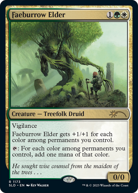 Faeburrow Elder [Secret Lair Drop Series] [Foil]
