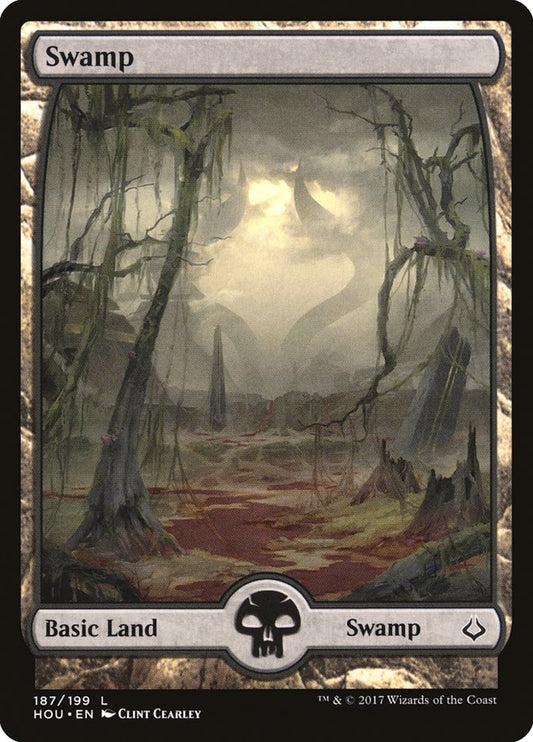 Swamp (187) [Hour of Devastation] [Foil]
