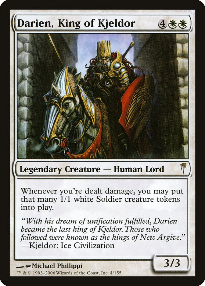 Darien, King of Kjeldor [Coldsnap] [Foil]