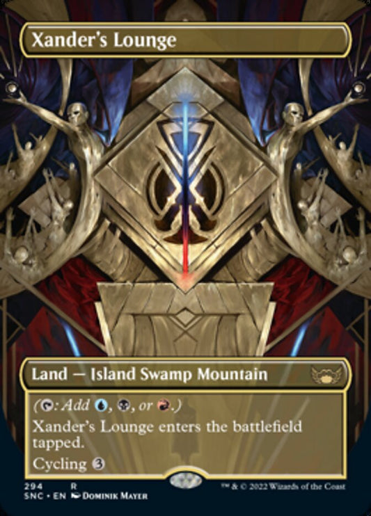 Xander's Lounge (Borderless Alternate Art) [Streets of New Capenna] [Foil]
