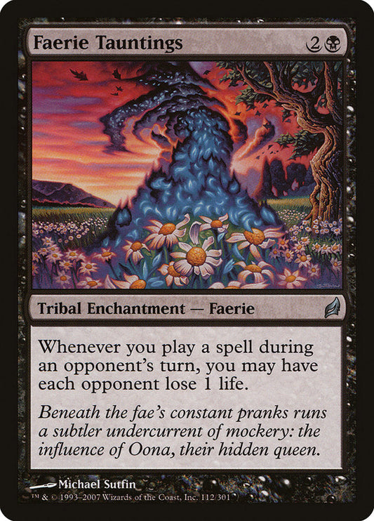 Faerie Tauntings [Lorwyn] [Foil]