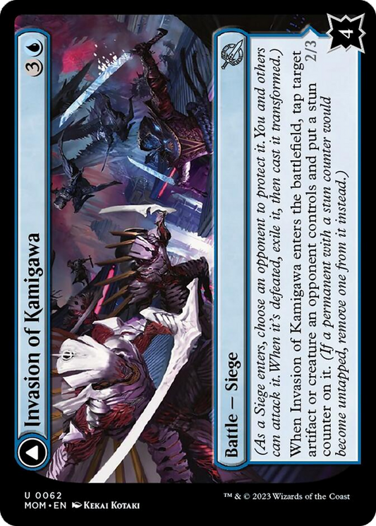 Invasion of Kamigawa // Rooftop Saboteurs [March of the Machine] [Foil]
