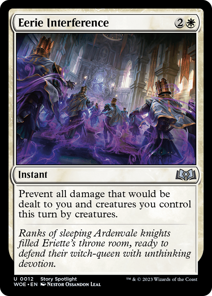 Eerie Interference [Wilds of Eldraine] [Foil]