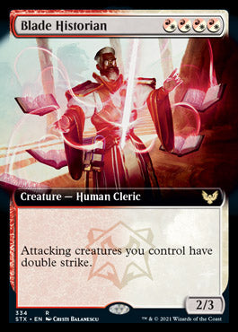 Blade Historian (Extended Art) [Strixhaven: School of Mages] [Foil]